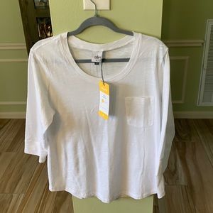 Cabi Pocket Tee 6123 - NWT - size M in white